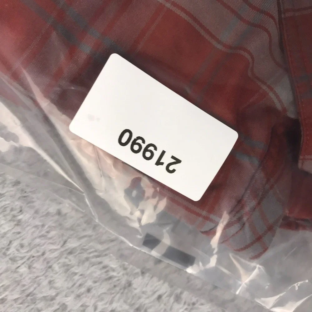 Vertx Guardian Stretch SS Shirt Mens S Mahogany Block Plaid‎ Performance NEW NWT